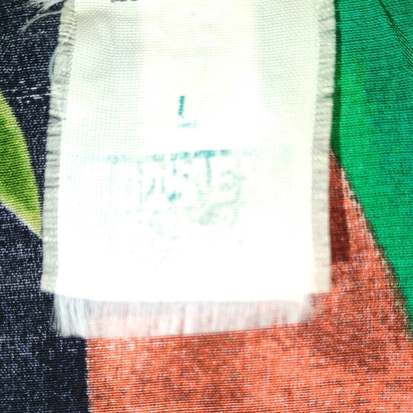 Vintage Saks Fifth Avenue Men's Hawaiian Button Down Shirt Large Floral - Picture 7 of 7